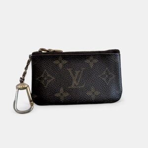 LOUIS VUITTON Monogram Pochette Cles Coin Purse